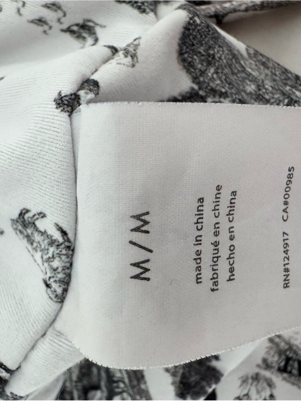 WeWoreWhat | Toile Print | Sports Bra - Picture 5 of 5